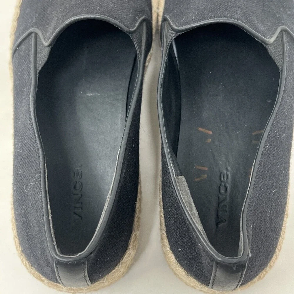 Vince - Upton Womens Canvas Slip On Espadrilles 9